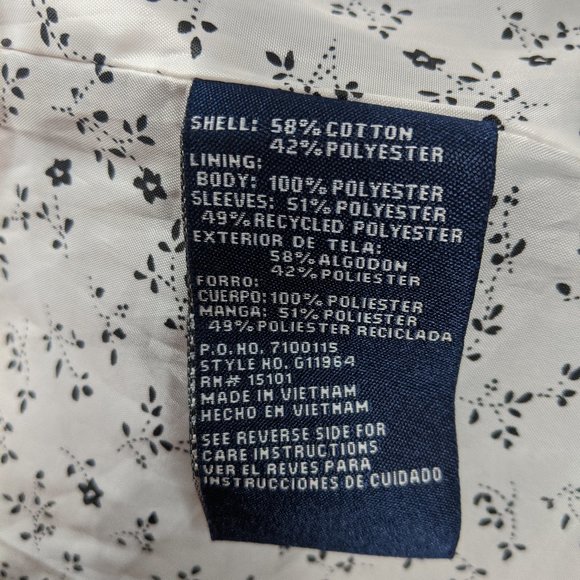 GREEN WITH ENVY Button Down Raincoat - Picture 6 of 6